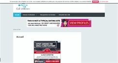 Desktop Screenshot of cle-usb.info